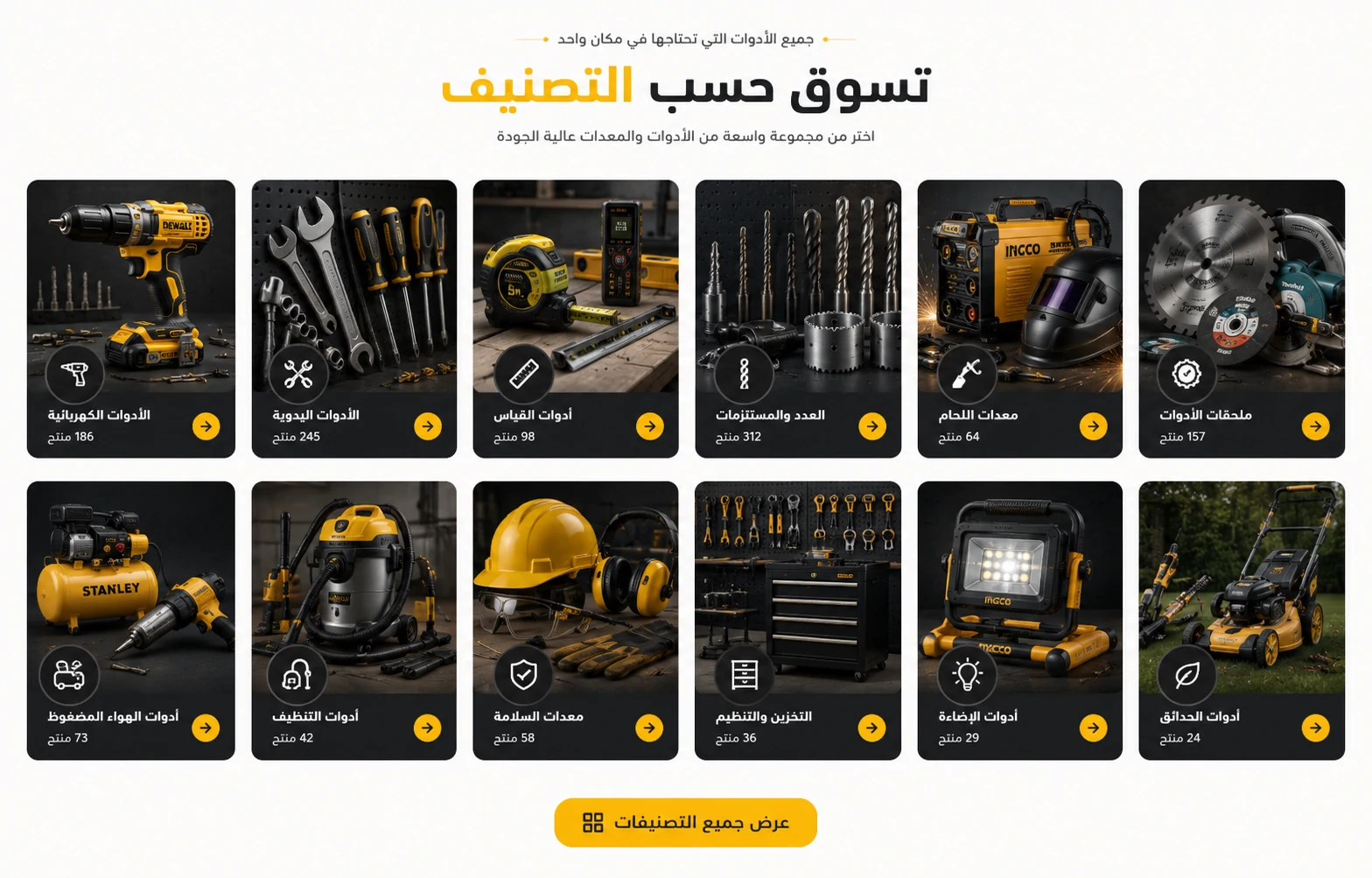 تصينف المنتجات